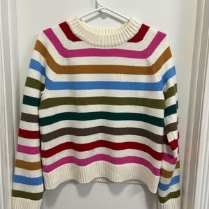 GAP Women's Colorful Striped Sweater